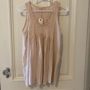 LamuseHawaii CP Shades cotton silk tank top blouse